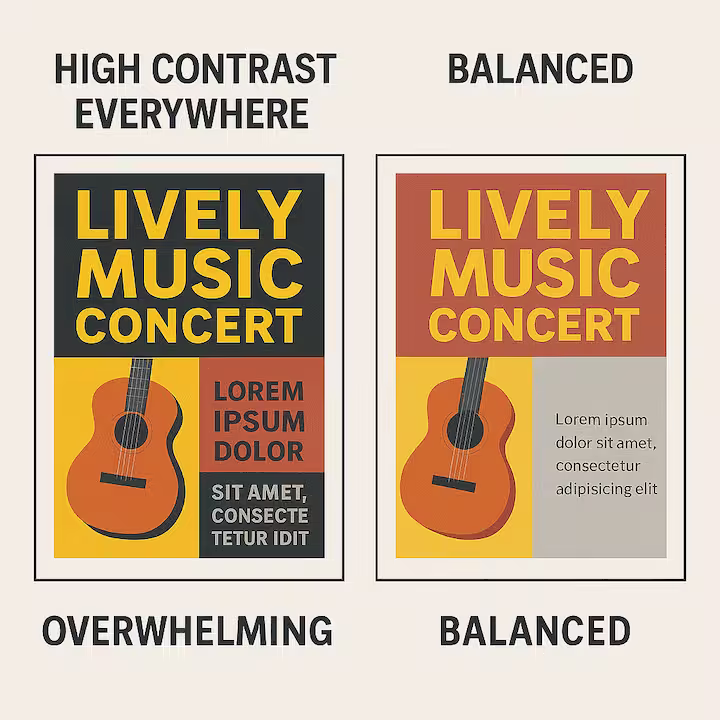 balance contrast