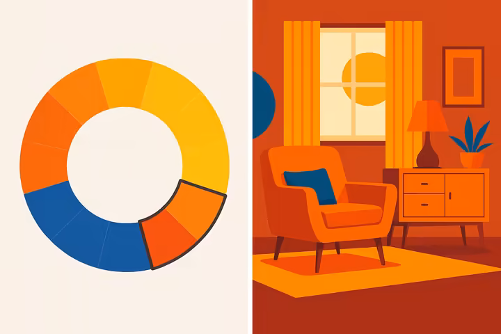 split-complementary