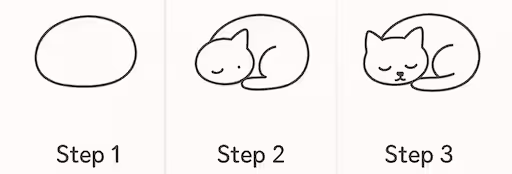 Sleeping Cat doodle